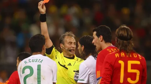 Baldassi dirigendo en el Mundial