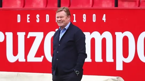 Ronald Koeman contento con la gran actuación de Messi