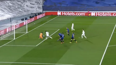 Vinicius Junior se quedó a nada de hacer un golazo para Real Madrid.