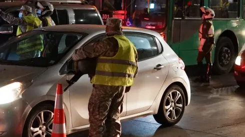 Fiscalización de cuarentena en Cerrillos