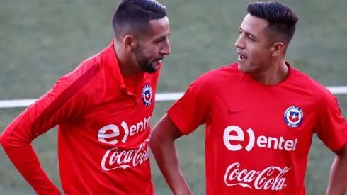 Mauricio Isla está contento con el momento de Alexis en Inter.