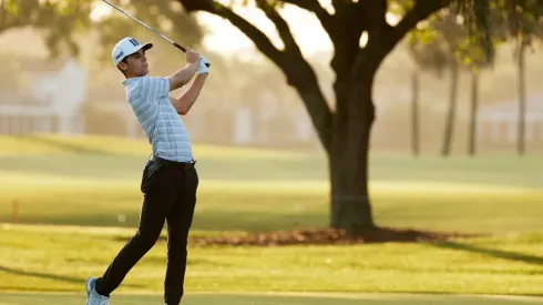 Joaquín Niemann en la primera ronda de The Honda Classic en el PGA National Champion course