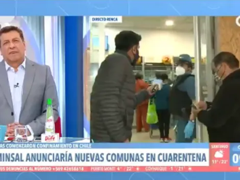 Juan Pablo Queraltó vive incomodo momento en el matinal