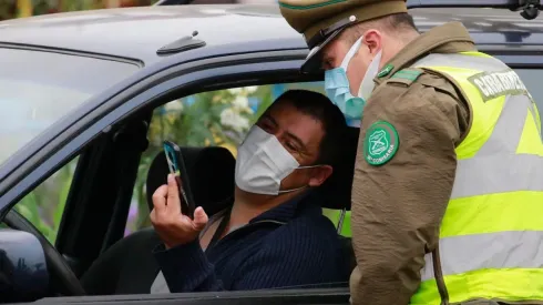 Fiscalización de la cuarentena en Cerrillos