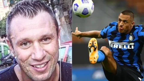 Antonio Cassano jugó en la Roma, Real Madrid, Milan e Inter en su larga carrera