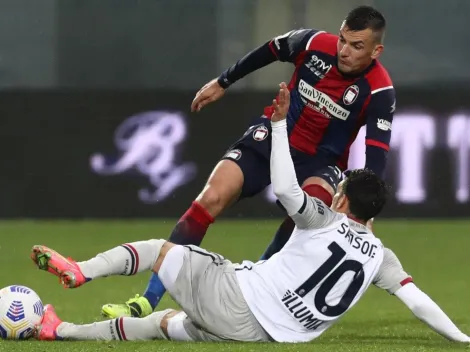Sin presencia chilena: Bologna remonta dos goles a Crotone