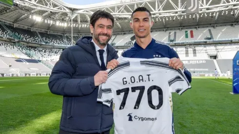 CR7 llegó a los 770 goles