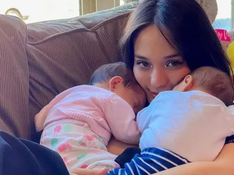 Rocío Toscano se muestra al natural a un mes de dar a luz