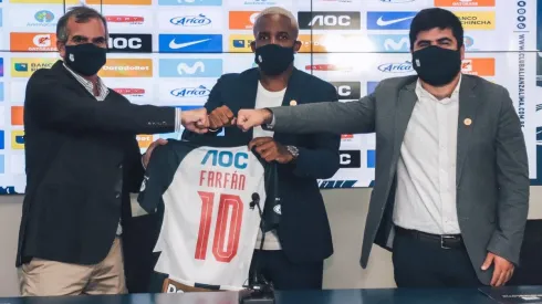Farfán regresó a Alianza Lima para la próxima temporada