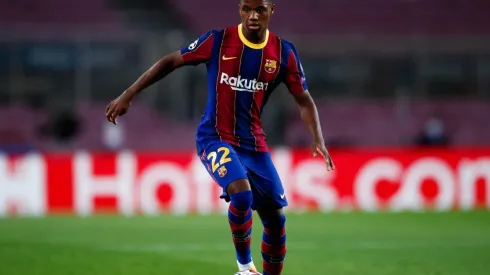 Ansu Fati brillaba al máximo con Barcelona hasta el momento de su lesión.