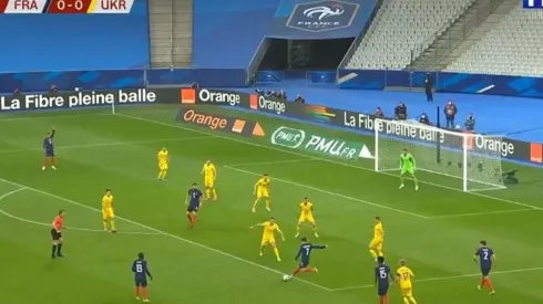 El golazo de zurda de Antoine Griezmann contra Ucrania