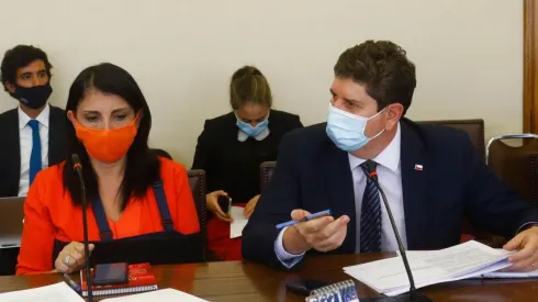 La ministra Karla Rubilar fue parte de la discusión en la Comisión de Hacienda.