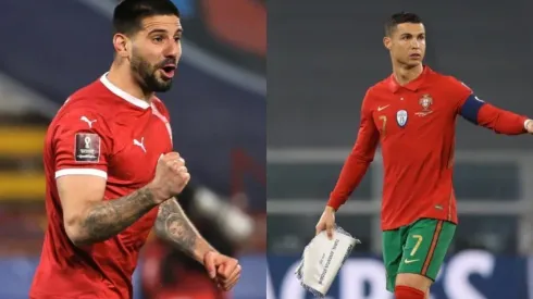 Aleksandar Mitrović del Fulham, fue el héroe en Belgrado al anotar dos goles.