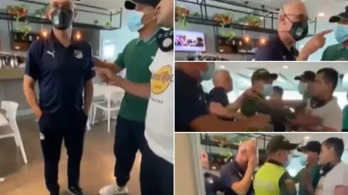 Alfredo Arias y el encontrón con hinchas del Deportivo Cali.
