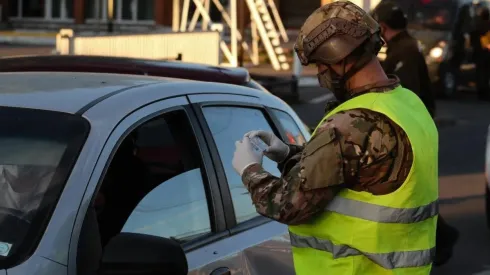 La cuarentena limita severamente el tránsito normal de la ciudadanía.