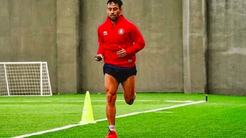 Valdivia se pone a punto en Unión La Calera