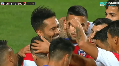Luis Jiménez regresa a la Roja con gol: el Mago abre la cuenta contra Bolivia.