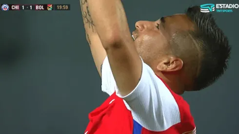 Meneses marcó el segundo gol de Chile