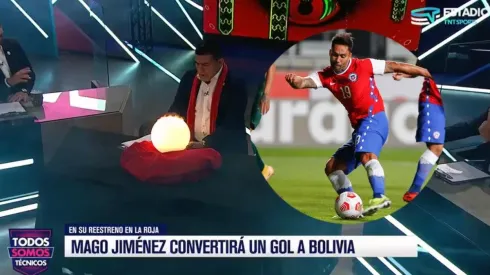 Marcelo Toby Vega adivinó el gol de Luis Jiménez a Bolivia en su regreso a la Roja.