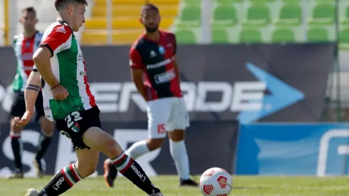 Bruno Barticciotto marcó su primer gol como profesional con Palestino.