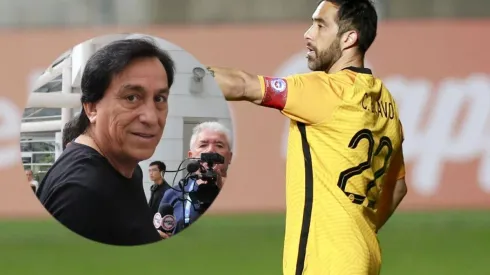 Cóndor Rojas y la jineta de capitán de regreso a Claudio Bravo.