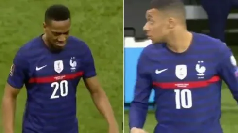 Mbappé no entendió por qué Martial no quiso saludarlo