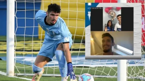 Hermoso gesto del portero