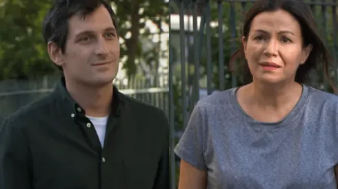 Madre e hijo se reencontraron después de 25 años.