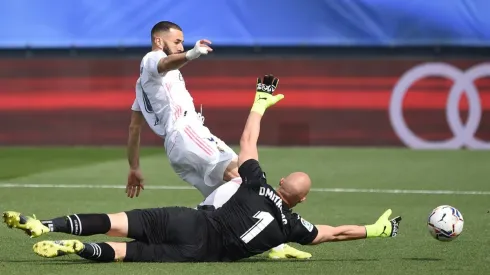 Karim Benzema marco uno de los goles de Real Madrid ante Eibar.