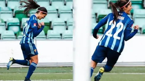 Daniela Zamora debuta con un gol en el Djurgardens