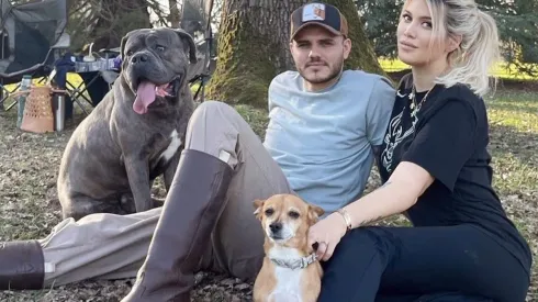 Mauro Icardi está en el centro de la polémica por la "cariñosa" forma en que se refirió a Wanda Nara en Instagram