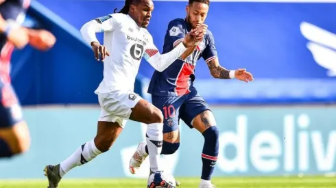 Lille dio un golpe de autoridad frente a PSG y es líder en solitario de la Ligue 1.