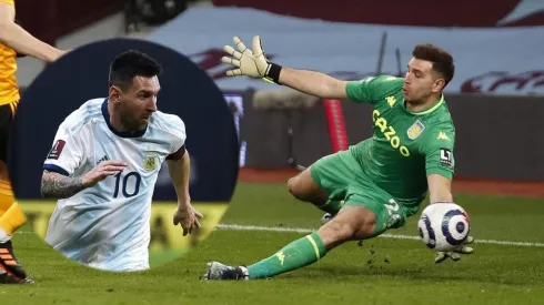 Arquero del Aston Villa y la Albiceleste prefiere salir campeón del mundo por Messi, no por él.