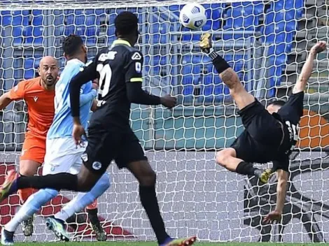 Chilena brutal: golazo del Spezia a Lazio postula al Puskás