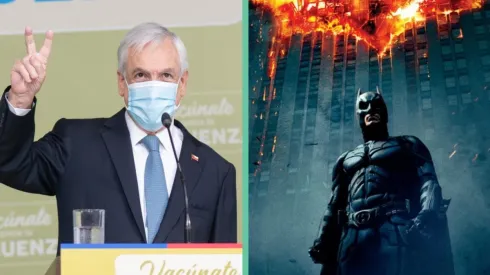 Sebastián Piñera viene utilizando la frase de "Batman: The Dark Knight" desde 2017.