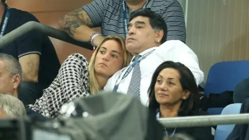 Morla aseguró que el Diego sufría por su ex novia.