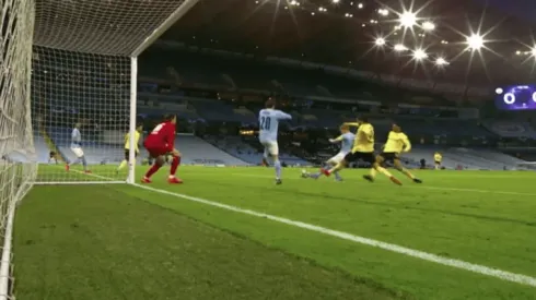 De Bruyne puso el 1-0 ante el Dortmund