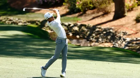 Joaquín Niemann en el segundo día previo al The Master de Augusta