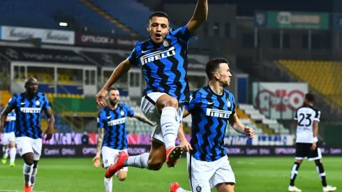 Alexis dio vuelta la página y animó al plantel del Inter