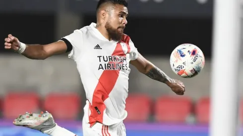 El chileno Paulo Díaz tuvo un nuevo partido destacado en la defensa de River Plate.