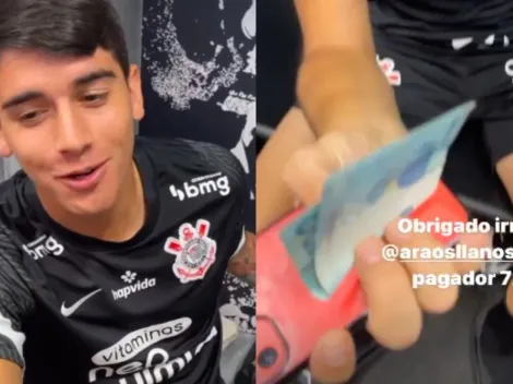 Video: "¡Pa' qué me grabai!": Araos pierde apuesta de 100 reales