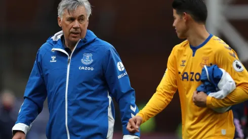 Carlo Ancelotti sigue confiando ciegamente en la calidad de James Rodríguez