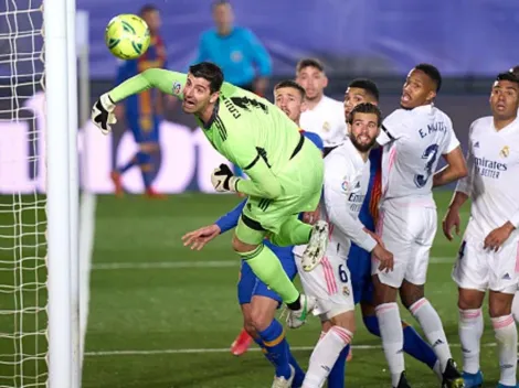 El palo evita un golazo olímpico de Lionel Messi al Real Madrid