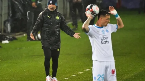Sampaoli y el amargo empate del Olympique Marsella contra Montpellier.