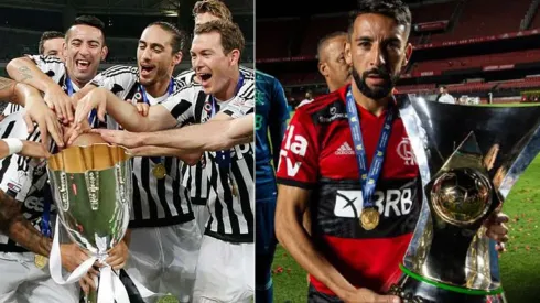 Huaso Isla celebró la obtención de la Supercopa de Brasil este domingo