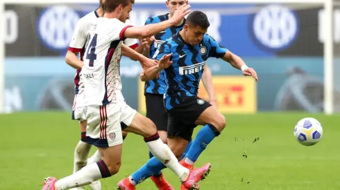 Antonio Conte defiende la titularidad de Alexis Sánchez