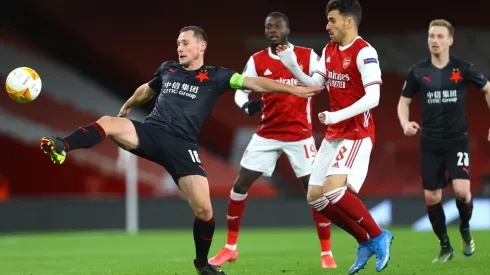 Los checos rescataron un empate en el Emirates, por lo que llegan con ventaja al duelo de vuelta.