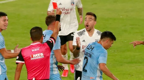 Zaldivia sufriendo la expulsión ante O'Higgins