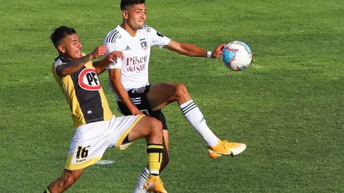 Rojas jugando en Colo Colo