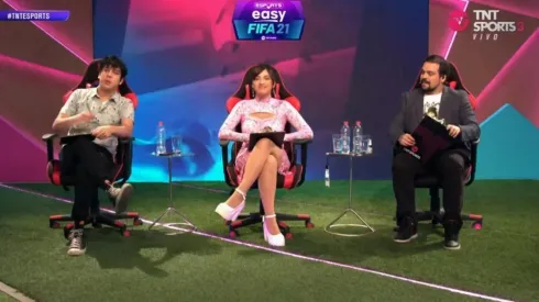 Lorena Miki, Lucas Espinoza y Sebastián Cáceres son los encargados de las emociones del Torneo Easy eSports FIFA 21.